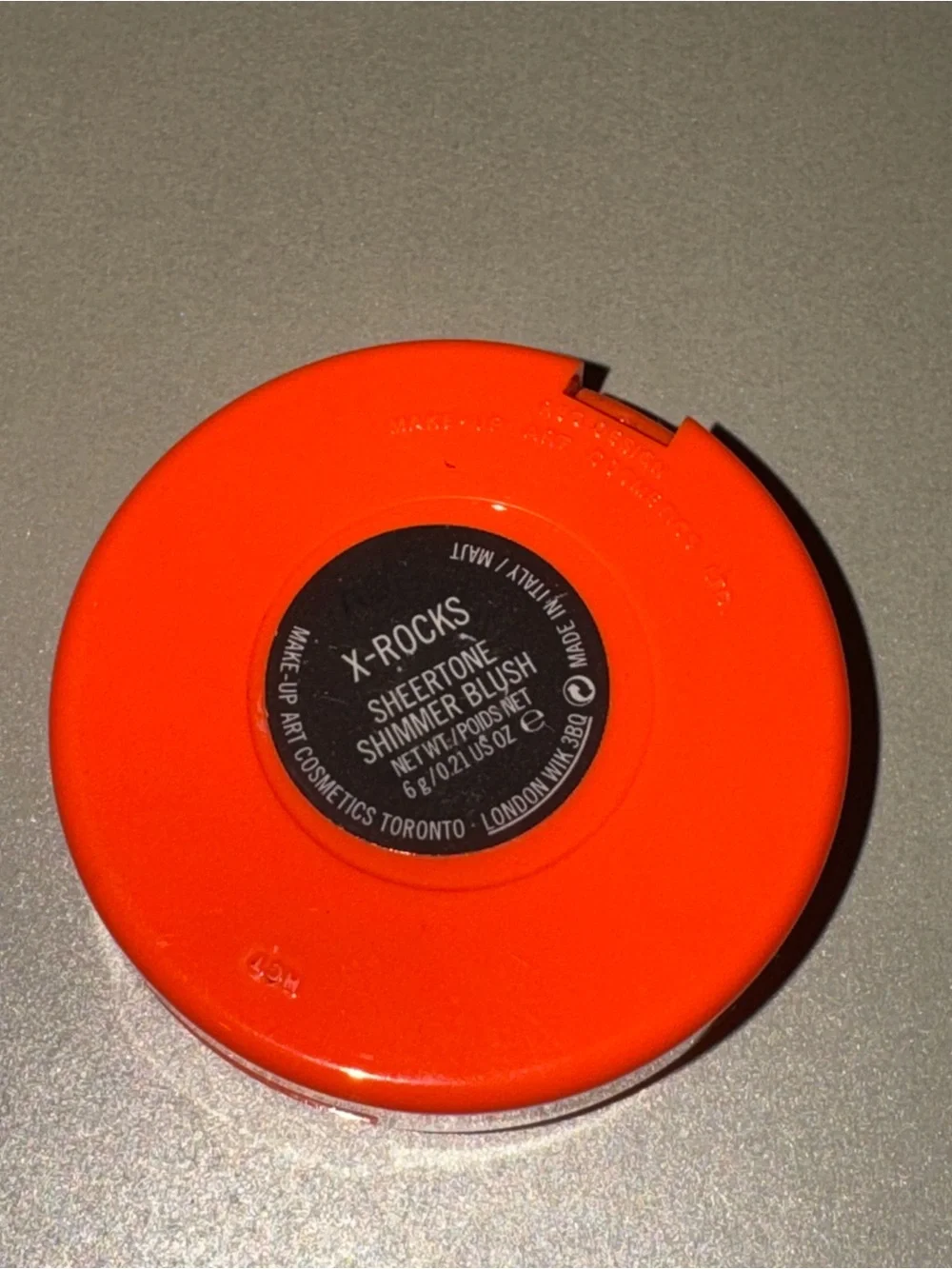 MAC X-Rocks Blush